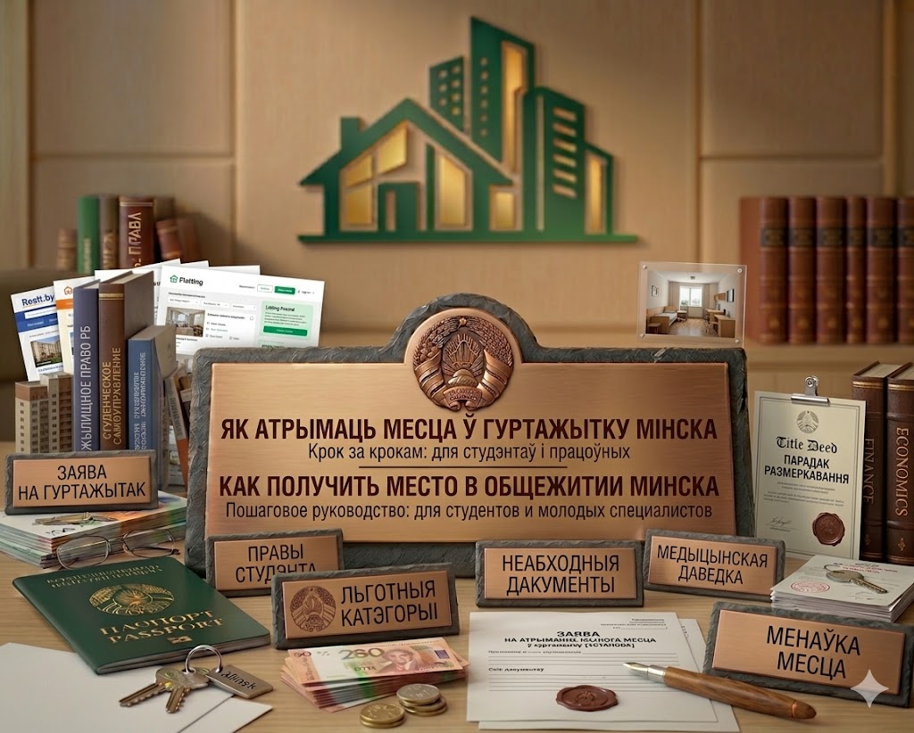 Как получить место в общежитии Минска