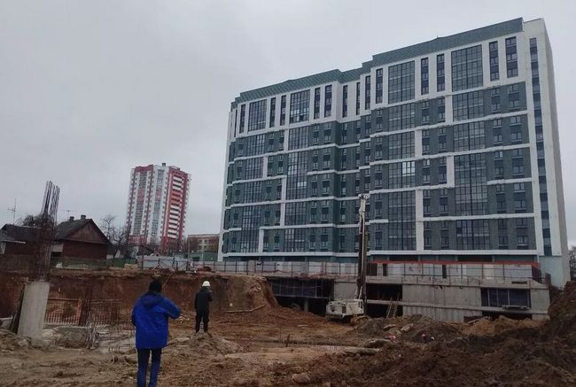 Строительство жилого комплекса «Smart» в Минске